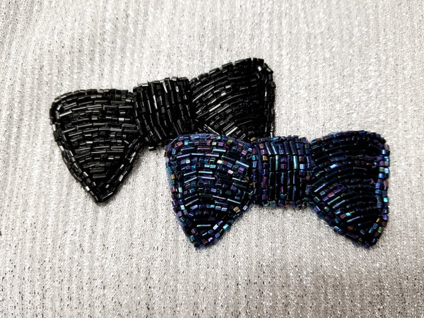 Bow Beaded Appliques